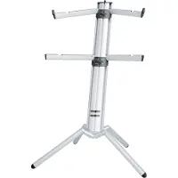 K&M 18860 Sider Pro Opvouwbare keyboardstandaard Adonized Aluminium