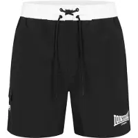 Lonsdale Zwemshorts 'Thorpe' zwart / wit