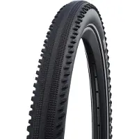 Schwalbe Hurricane HS499 ADDIX Reflex E25 Fietsband voor volwassenen 26X2.10 (54-559) Unisex Zwart