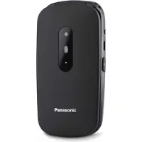 Panasonic KX-TU446 Klaptelefoon voor senioren, schokbestendig, zwart