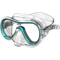 Seac Sub Giglio Diving Mask Transparant,Blauw