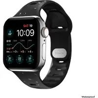 Nomad Apple Watch 40/41 mm Siliconen Bandje Zwart