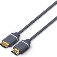 Philips HDMI Kabel SWV5630G - 3 M - HDMI naar HDMI - 4K en UHD 2160p - Grijs