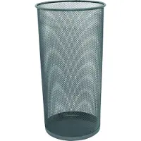 Q-CONNECT parapluhouder, 22,6 liter, metaal, zilver