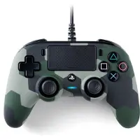 Bigben Interactive Nacon Wired Compact Controller voor de Playstation 4 Camo Groen