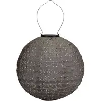 Pauleen Deco-solarlamp buiten Sunshine Dreamer, bruin / roest, Kunststof, Jong wonen, solar tuinverlichting