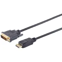 Shiverpeaks DisplayPort 19-pin auf DVI 24+1 Stecker 7,5m