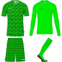 Uhlsport Trainingspak limoen / zwart