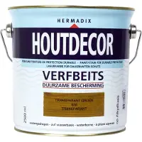 Hermadix Houtdecor Transparant Groen 656 2,5 LTR