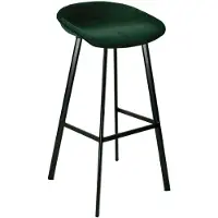 Kick Collection barkruk Finn hoog - Velvet Groen