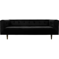 Kick Collection Kick Velvet Bank Bobbi - Zwart