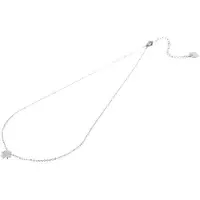 Go Dutch Label Ketting met Klavertje Vier Zilver