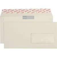 Elco Sycling Enveloppen Met Venster C6/5 229 (B) x 114 (H) mm Kleefstrip Grijs 100 g/m² 500 Stuks