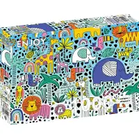 Enjoy Puzzle Doodle Safari Puzzel (1000 stukjes)