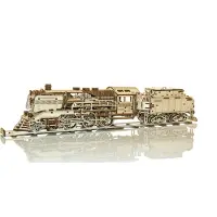 Wooden.City Houten Trein + Aanhanger, 580 onderdelen, Transportmiddelen, vanaf 14 jaar