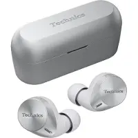 Technics EAH-AZ60E-S, True Wireless Stereo (TWS), Gesprekken/muziek, 7 gram, Koptelefoon met microfoon, Zilver