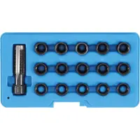 Bgs Voertuig gereedschap, Reparatieset voor bougiedraad M14 x 1,25 mm 16 stuks.