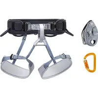 Petzl - Klimgordels - Kit Corax Sm'D Tl Grigri Gris voor Unisex - Maat M - Grijs