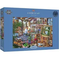 Gibsons Puzzel, kunstwerk, 2000 stukjes