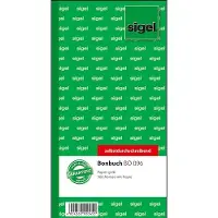 Sigel bonboekje - Expres - zelf kopiërend - 10,5x20cm - 360 nrs - geel - SI-BO096