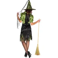 TecTake dressforfun - vrouwenkostuum Sexy Witch S - verkleedkleding kostuum halloween verkleden feestkleding carnavalskleding carnaval feestkledij partykleding - 300086