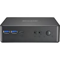 Shuttle Computer Group NC4010XA (Intel Celeron 7305, 4 GB, 128 GB, SSD), PC, Zwart