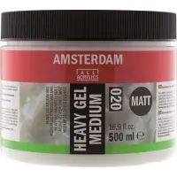 Amsterdam Heavy Gel Medium Mat 020 Pot 500 ml