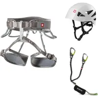 Ocun - Via Ferrata Twist Shard Set - Klimset XS-M, grijs/groen