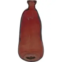 Atmosphera Grote vaas van gerecycled glas ULY, 51 cm