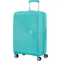 American Tourister Koffer 67/24 TSA EXP SOUNDBOX, kleur: Poolside Blue