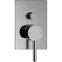 Omnires Y - Inbouwmengkraan, voor 2 functies, met inbouwdeel, chroom Y1235-KCR