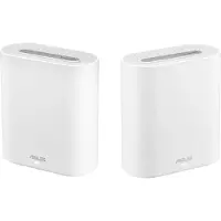 Asus Expert WiFi EBM68 WiFi 6 Mesh-systeem 2-pak AX7800 Triband, 1x 2,5G WAN en 3x 1G LAN (per eenheid)