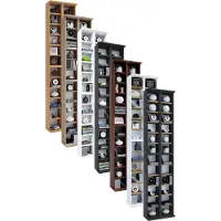 Hioshop Almera wandkast 24 vakkenwit.