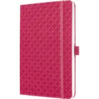 Sigel - notitieboek - Jolie Flair - A5 - hardcover - 174 pagina's - lijn - 80 grams papier - fuchsia roze - SI-JN105