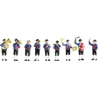 Noch 36580 N Muziekkapel figuren Geverfd, Staand