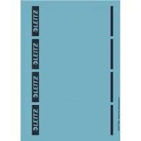 Leitz Rugetiket Zelfklevende Printbare Rugetiketten A4 Blauw 6.15 x 19,2 cm 25 Vellen à 4 Etiketten