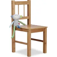 Relaxdays Deco Stoel Bamboe (27 x 29 x 57 cm)