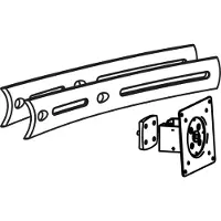 Ergotron DS100 kruisbalkverlenger, kort, 2,7 kg