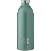 24Bottles Drinkfles '850 ml' groen / zilver