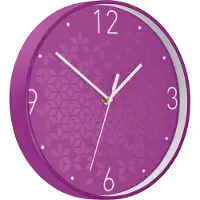 Leitz WOW wandklok, paars