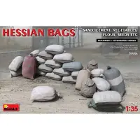 MiniArt Modelbouwpakket Militaire voertuigen - 35586 Hessian Bags - Sand, Cement, Vegetables, Flour, Seeds, etc. Plastic - 1:35 - Modelbouw
