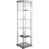 Kerkmann Vitrinekast 425 x 425 x 1.800 mm