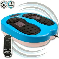 Venteo Leg Massager Pro GYMFORM LEG ACTION - - massage pied - NOIR et BLEU - Adulte - 6 programmes