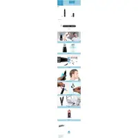 Aigostar Neus- en Oortrimmer - Zwart