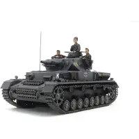 Tamiya Modelbouwpakket Militaire voertuigen - 35374 German Panzerkampfwagen Battle Tank IV F L24/75mm Plastic - 1:35 - Modelbouw