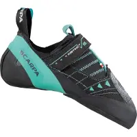 Scarpa - Women's Instinct VS - Klimschoenen 40,5, zwart/turkoois
