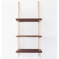 Hannah Home Wandrek Fajah | hout bruin 40x110x14 cm wandrekken | NADUVI