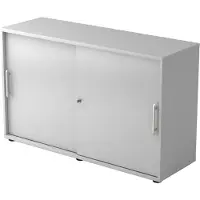 Hjh OFFICE PRO BETA 1752S - Grijs Hoogte van de map | 2 OH Schuifwandkast Rail handvat (kunststof)