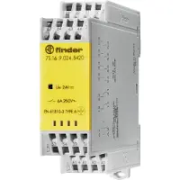 Finder 7S.16.9.024.5420 Industrieel relais Nominale spanning: 24 V/DC Schakelstroom (max.): 6 A 4x NO, 2x NC 1 stuk(s)