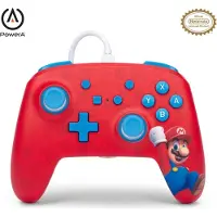 PowerA Geavanceerde Bedrade Controller - Geschikt voor Nintendo Switch - Woo-hoo! Mario